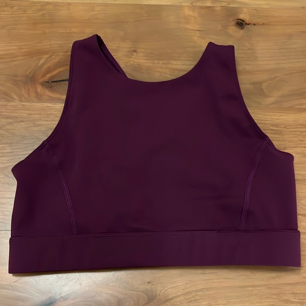 Purple Everyday Yoga L sports Bra